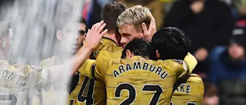football 2024 europa league real sociedad goal celebration away