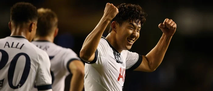 r football premier league spurs players son