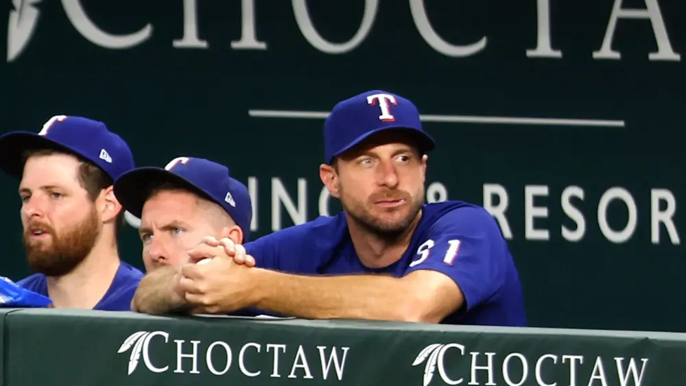Texas Rangers Max Scherzer