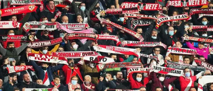 bf rayo vallecano fans 26 11 21