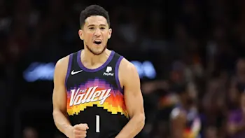 Devin Booker Suns pumped up