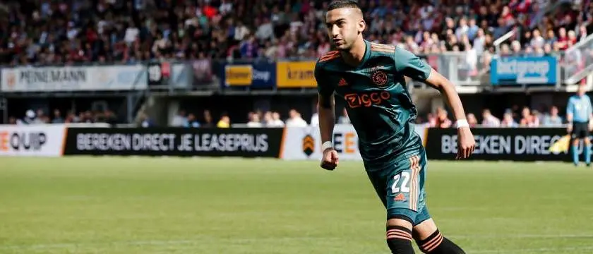 r football eredivisie ajax ziyech
