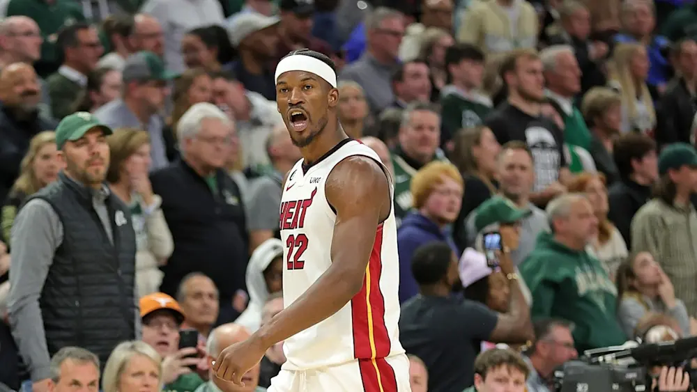Heat Jimmy Butler Yell
