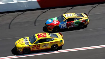 NASCAR Kyle Busch & Joey Logano