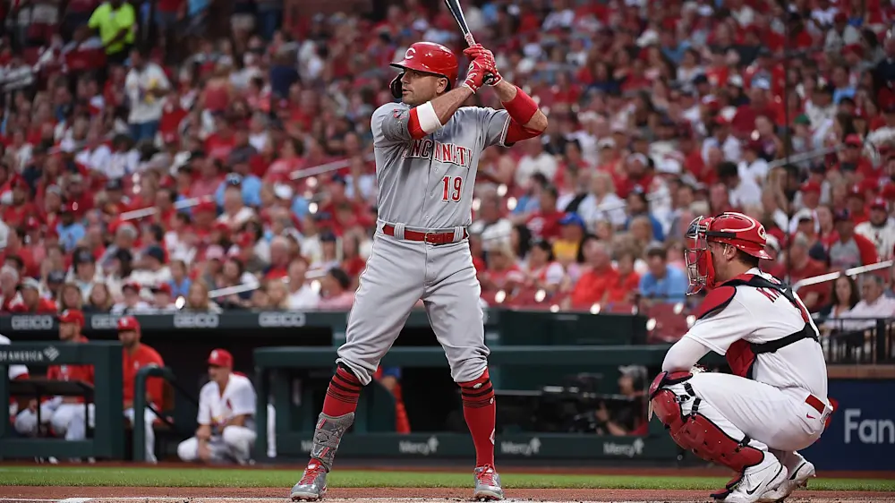 Reds Joey Votto Away Jersey