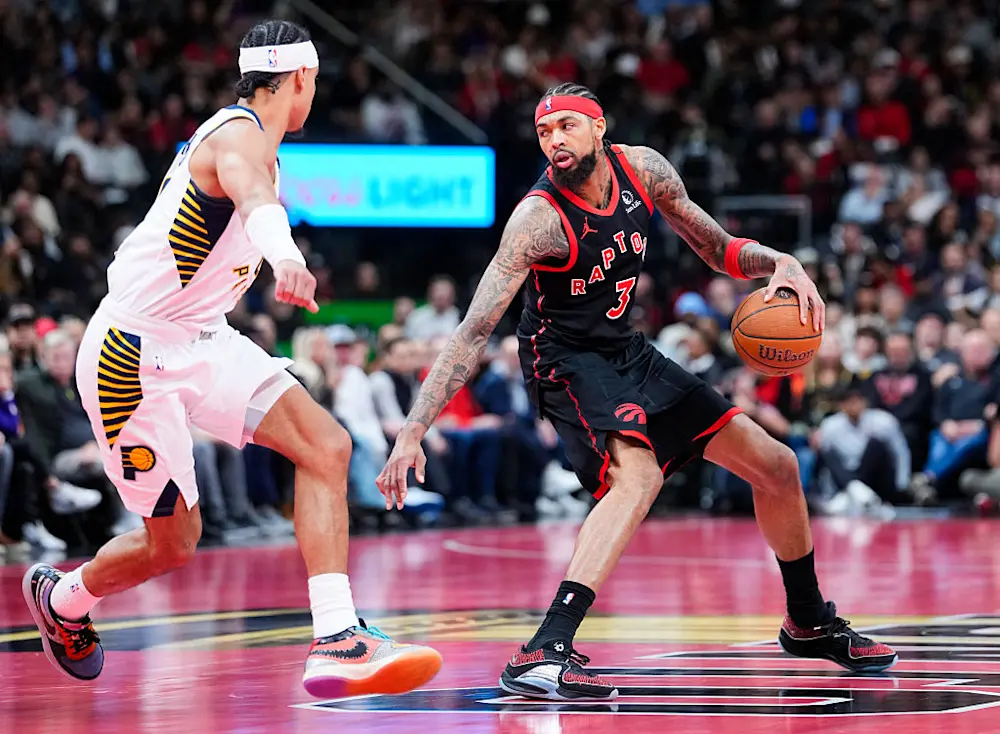 Brandon Ingram Raptors v Pacers