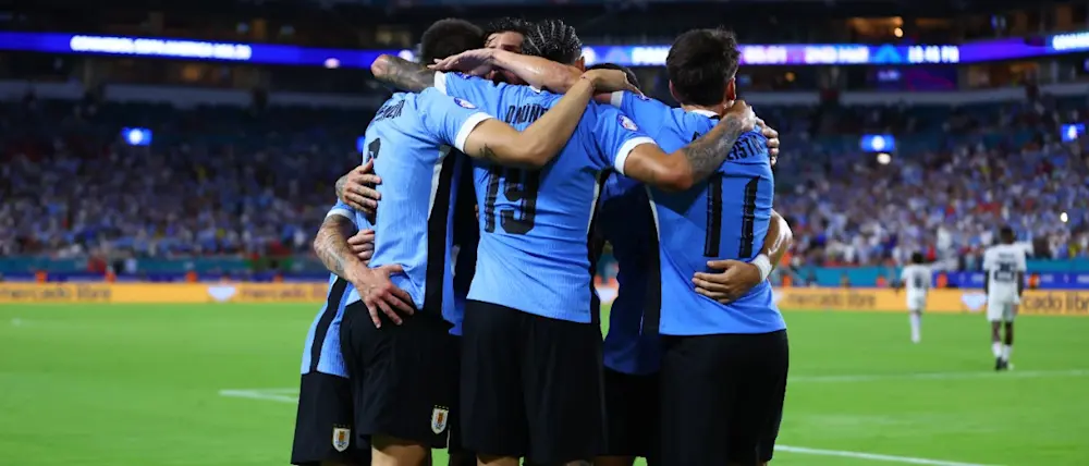 football 2024 copa america uruguay goal players