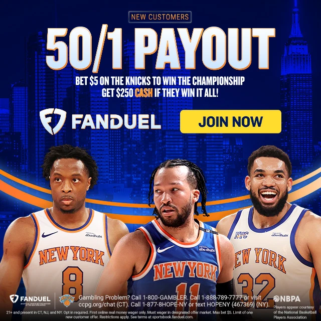 FanDuel NY NBA Finals Promo