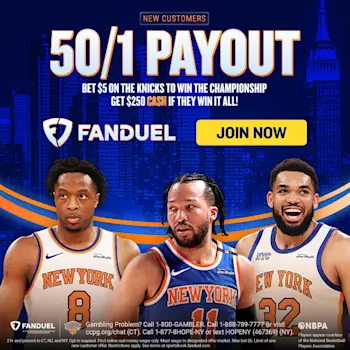 FanDuel NY NBA Finals Promo