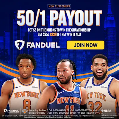 FanDuel NY NBA Finals Promo