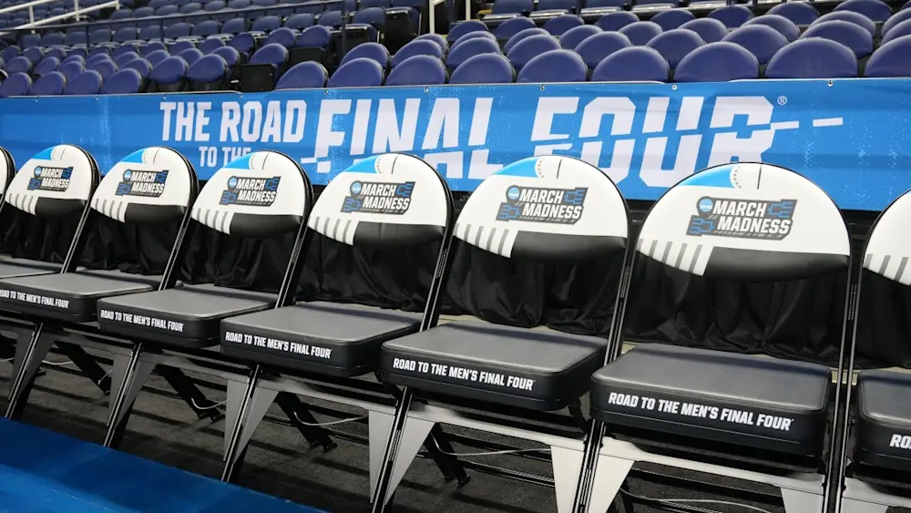 March Madness road to Final Four chairs