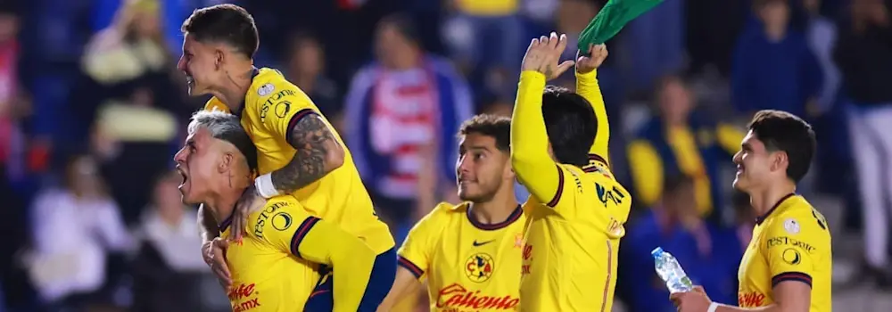 football 2024 mexico ligamx club america goal celebration