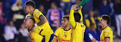 football 2024 mexico ligamx club america goal celebration