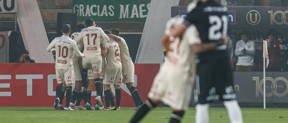 football 2024 peru universitario goal celebration