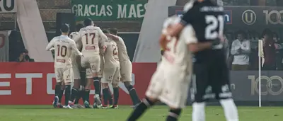 football 2024 peru universitario goal celebration