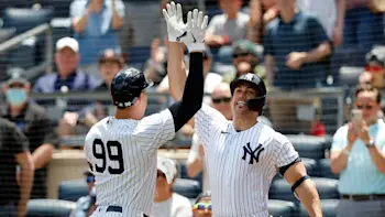 New York Yankees Aaron Judge Giancarlo Stanton