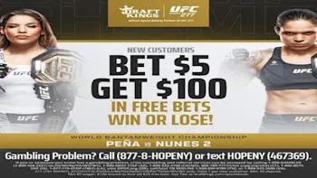 UFC 277 DraftKings Creative