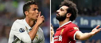 r football cristiano salah