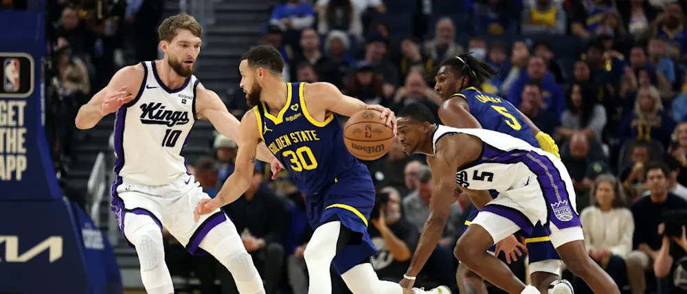 basket 2024 nba warriors kings curry sabonis