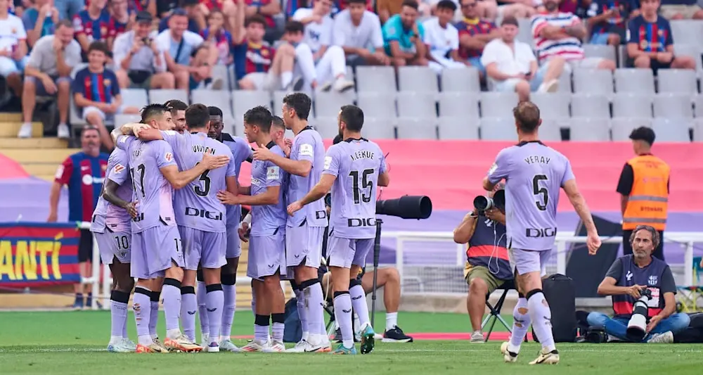 football 2024 laliga athletic club away goal celebration